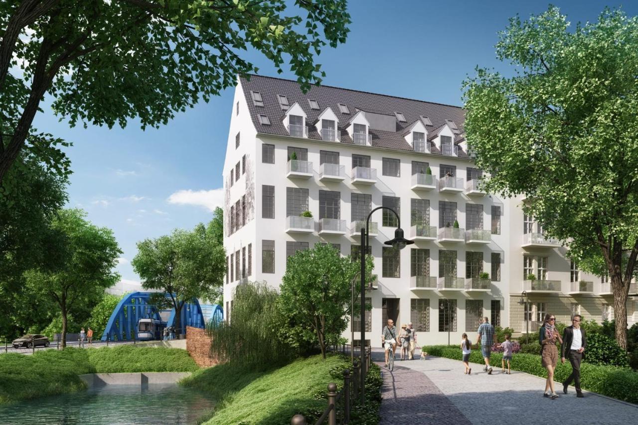 Apartamenty Bulwar Staromiejski Wrocław Exteriör bild